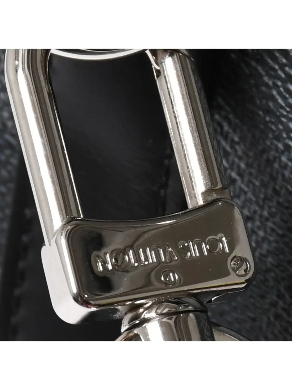 Louis Vuitton Keepall Bandouliere 55 Boston Bag Damier Graphite Black